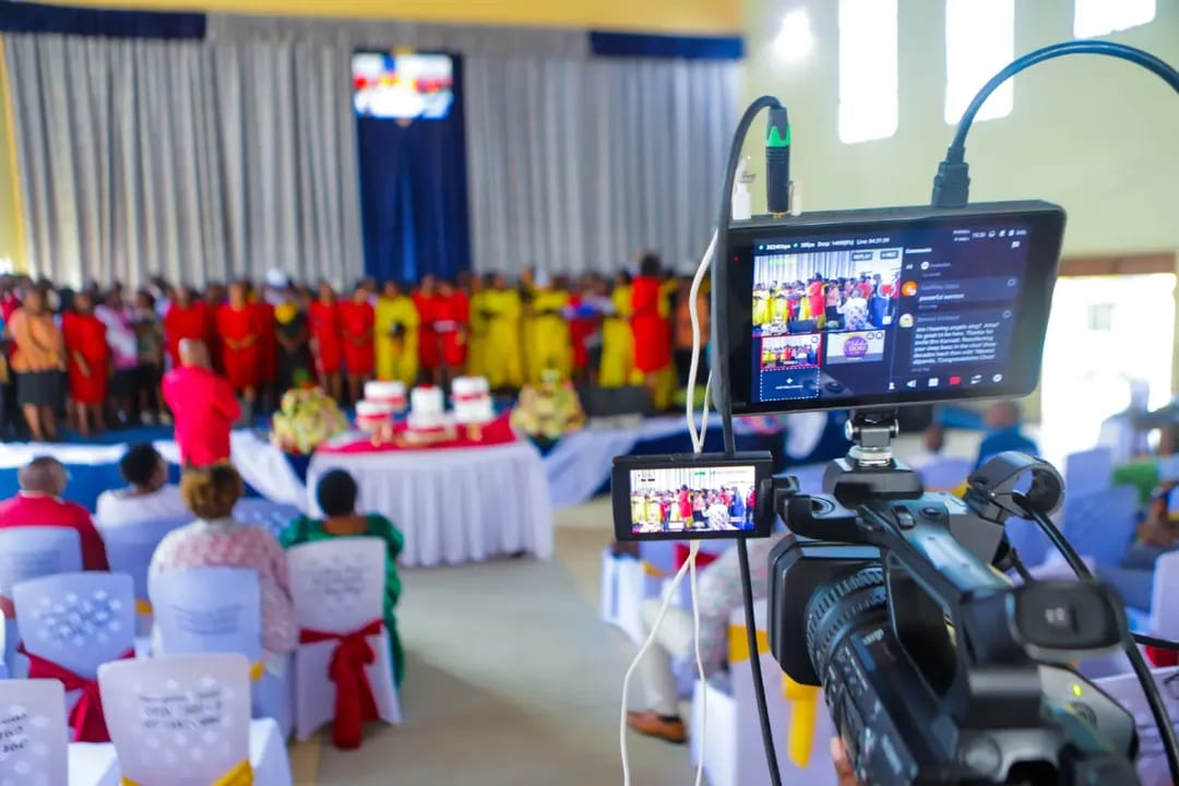 Live event broadcasting setup